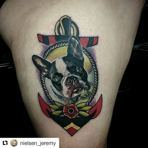 Find between breast tattoo ideas for your next unique tattoo in Fort Wayne at Grade A Tattoos and Body Piercing