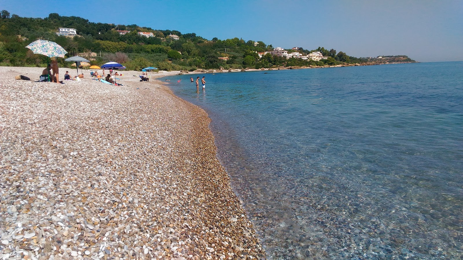 Spiaggia di San Nicola'in fotoğrafı geniş ile birlikte