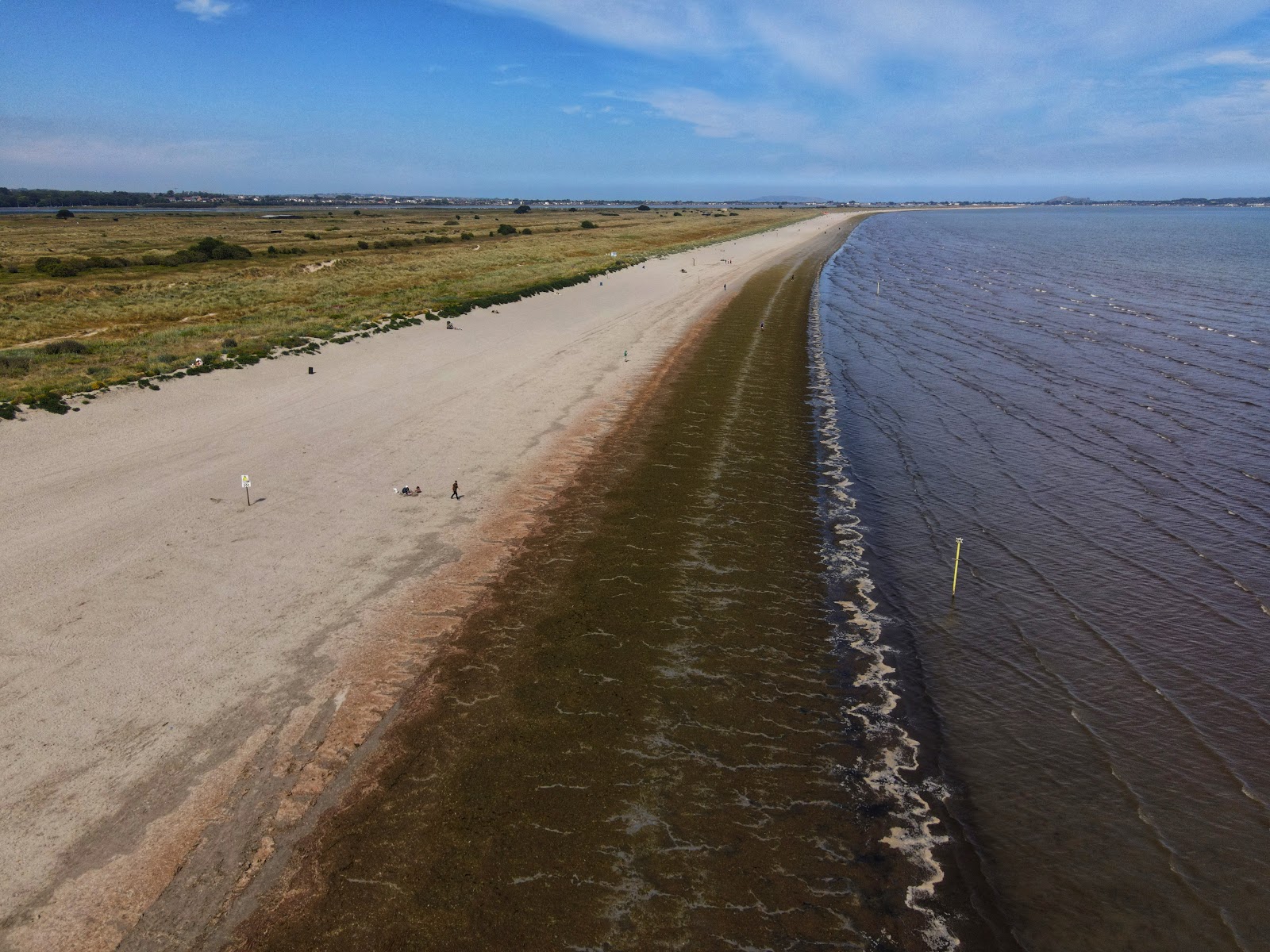 Φωτογραφία του Dollymount Beach με μακρά ευθεία ακτή