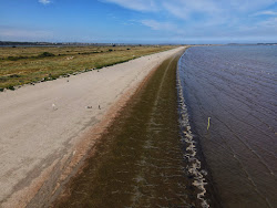 Photo de Dollymount Beach avec rivage droit, long