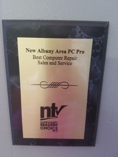 Computer Repair Service «Area PC Pro - New Albany | Computer Repair + Sales + Service», reviews and photos, 640 State St Suite 1, New Albany, IN 47150, USA