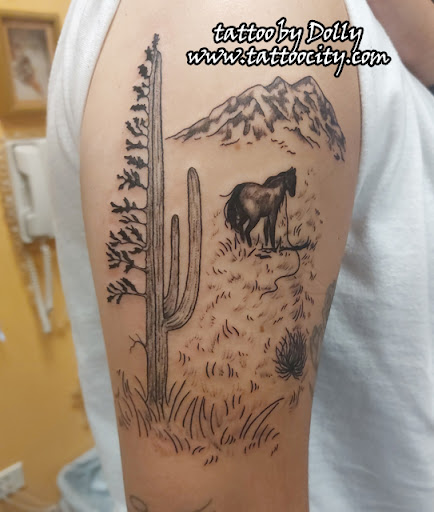Explore simple alaska tattoo ideas, creative tattoo ideas in Lockport, available at Tattoo City by Larry Brogan
