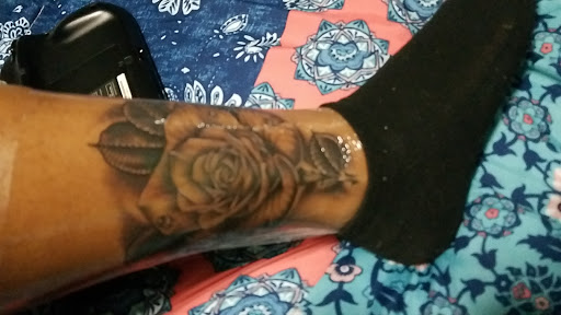 Explore back thigh tattoo ideas, creative tattoo ideas in Petaluma, available at American Dream Tattoo