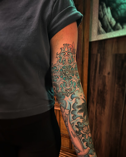 Explore 420 tattoo ideas, creative tattoo ideas in Hudson, available at The Bohemian Social Club
