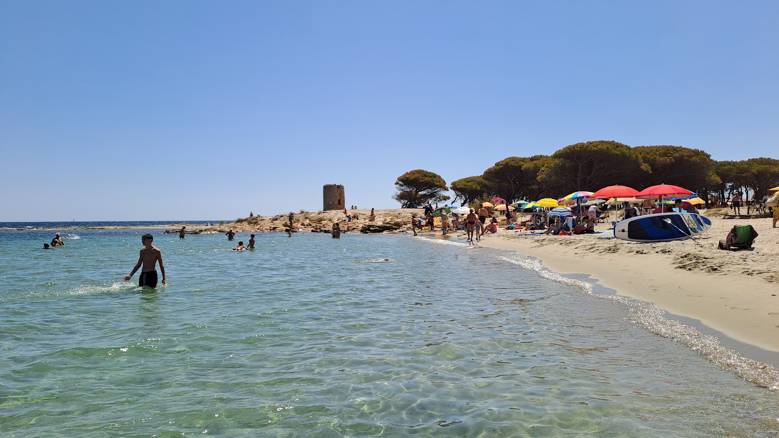 Foto de Spiaggia di Torre San Giovanni con muy limpio nivel de limpieza
