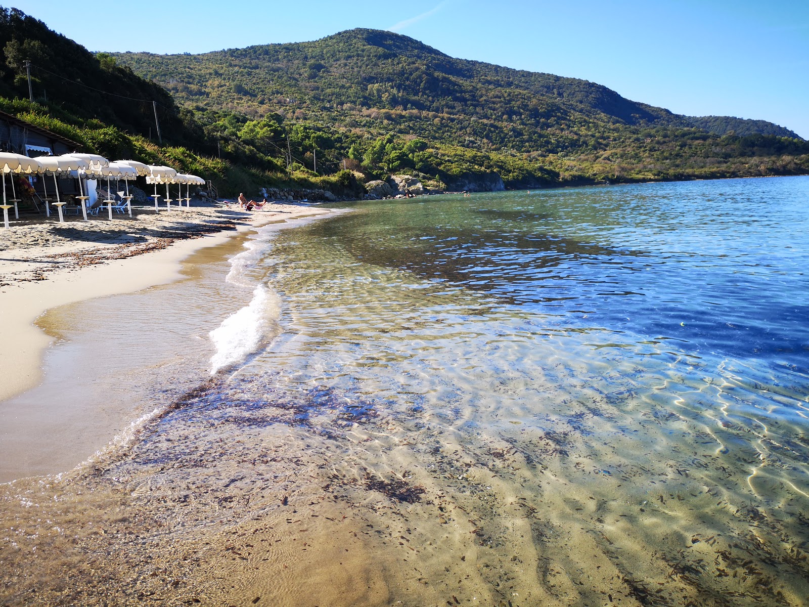 Foto af Spiaggia di Trentova beliggende i naturområde