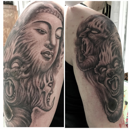 Find tattoos ideas for mothers for your next unique tattoo in Carmel at Phong Tattoo