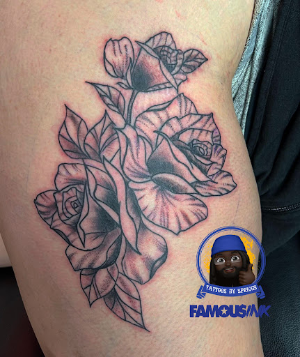 Explore fire dept tattoo ideas, creative tattoo ideas in Hammond, available at Famous Ink, Inc.