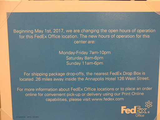 Print Shop «FedEx Office Print & Ship Center», reviews and photos, 2341 Forest Dr a, Annapolis, MD 21401, USA