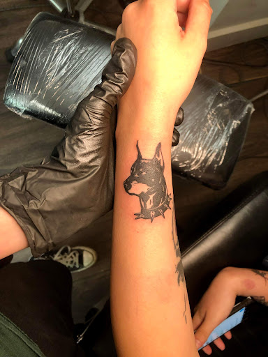 Explore flower arm sleeve tattoo ideas, creative tattoo ideas in Warrensburg, available at Altered Visions Tattoo Studio