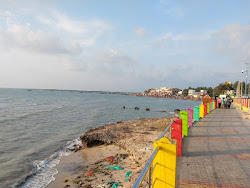 Foto von Rameshwaram Sea Shore Beach mit geräumige küstenlinie