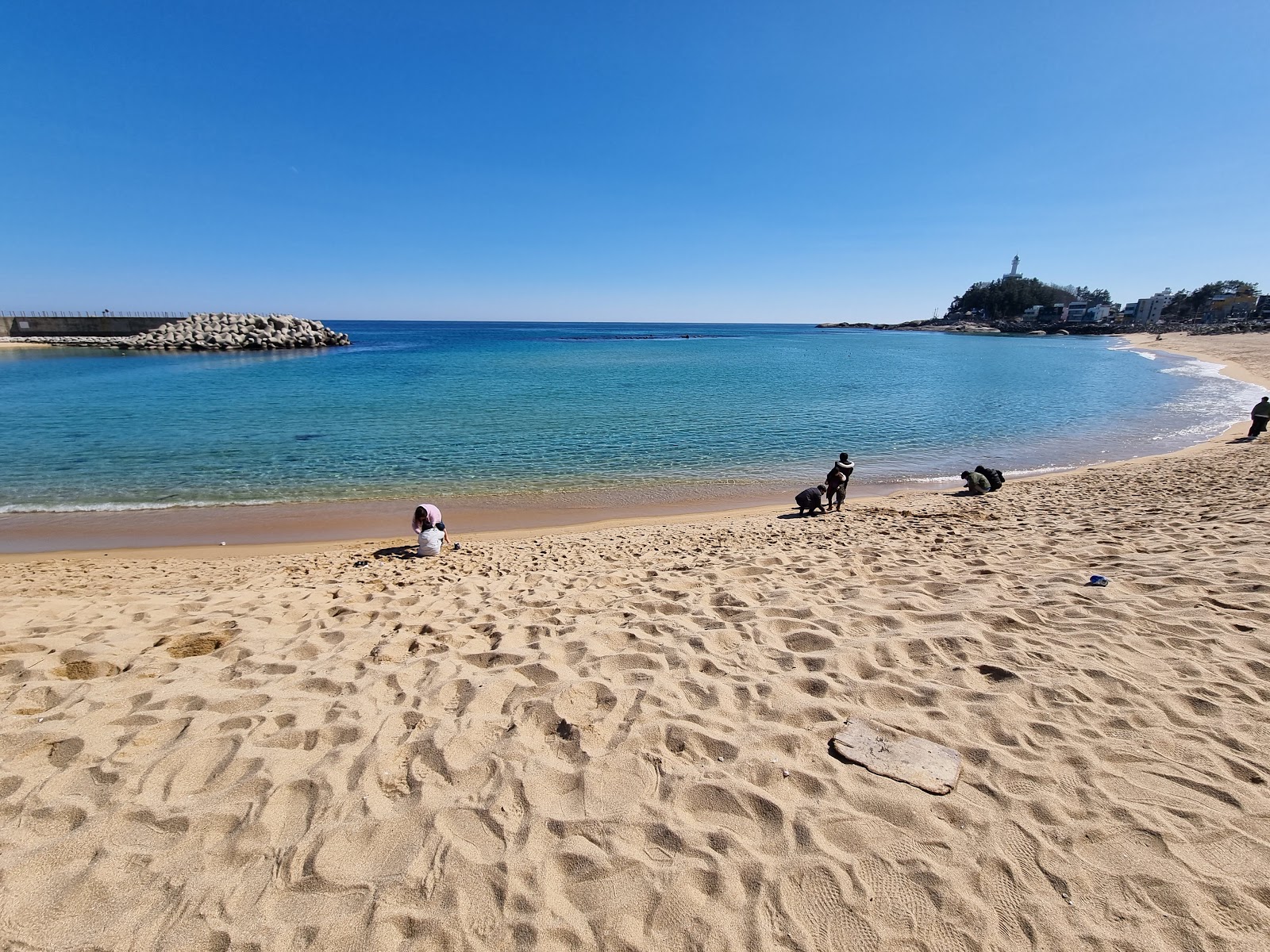 Foto af Lighthouse Beach med høj niveau af renlighed