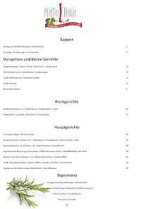 Menu du Pfeffermühle à Andernach