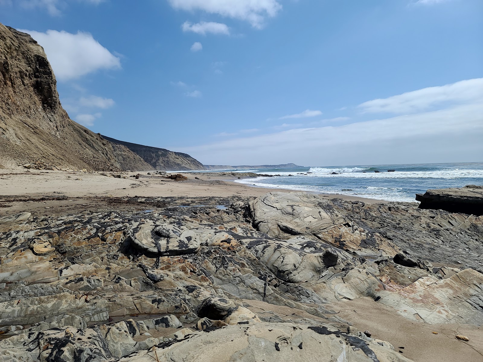 Photo of Jalama Beach and the settlement