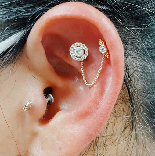 Explore blacked out tattoo ideas, creative tattoo ideas in Stamford, available at Tribu