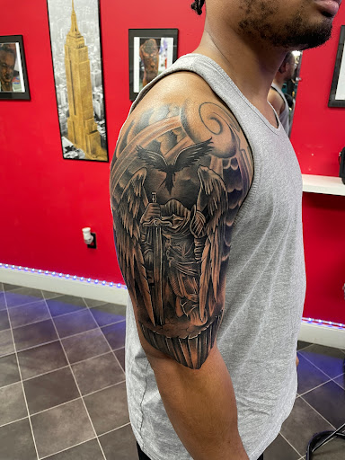 Explore astarion tattoo ideas, creative tattoo ideas in Richmond, available at Captured Moment Tattoos