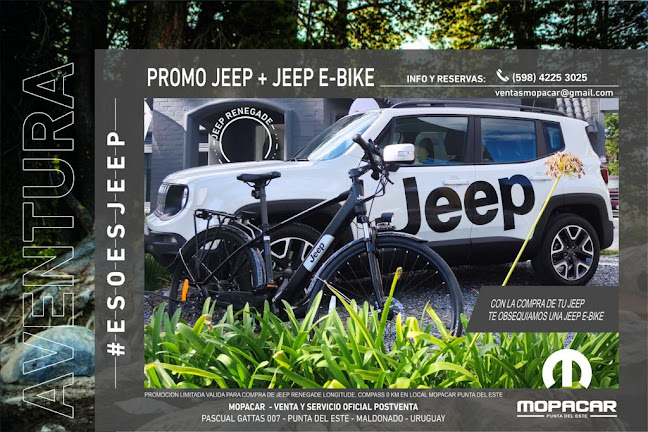 Opiniones de MOPACAR Venta y Servicio Oficial: Jeep | Dodge | Ram | Chrysler | Fiat en Maldonado - Taller de reparación de automóviles