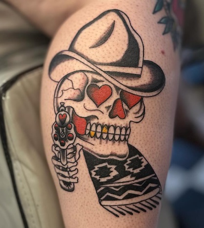 Find mens skull tattoo ideas for your next unique tattoo in Dunbar at Artistic Creations Tattoo