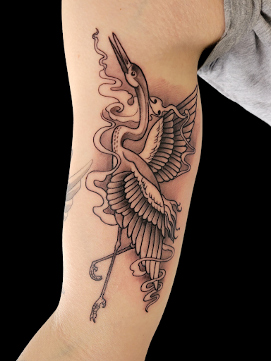 Explore grapevine tattoo ideas, creative tattoo ideas in Crystal City, available at Meraki Tattoo and Piercing