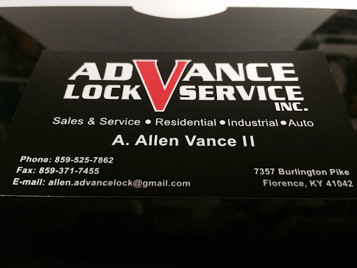 Locksmith «Advance Lock Service, Inc. (Northern Kentucky)», reviews and photos, 7357 Burlington Pike, Florence, KY 41042, USA