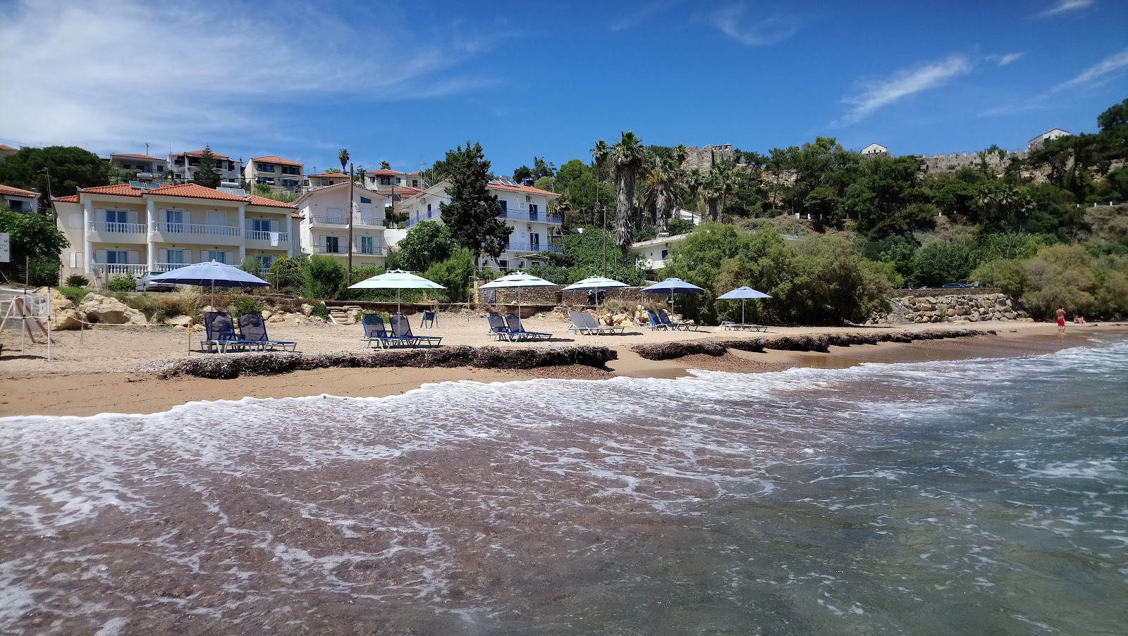 Photo of Paralia Zagka - popular place among relax connoisseurs