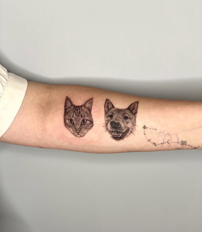Jäger Moose tattoo 野格麋鹿紋身