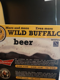 Wild Buffalo Lago Patria à Giugliano in Campania menu