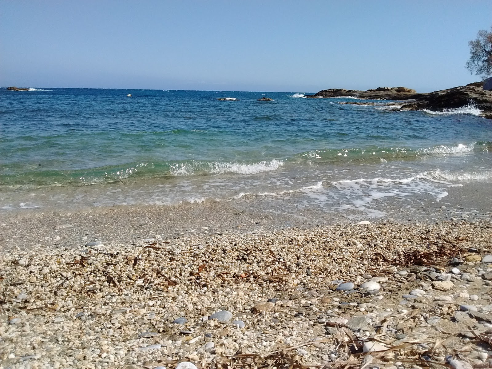 Ligaridia beach'in fotoğrafı çok temiz temizlik seviyesi ile