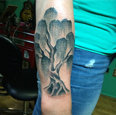 Explore long beach tattoo ideas, creative tattoo ideas in Albany, available at Dead Presidents Lounge
