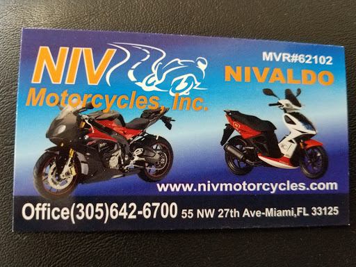 Motorcycle Dealer «NIV Motorcycles Inc», reviews and photos, 55 NW 27th Ave, Miami, FL 33125, USA