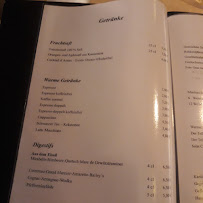 Cuisine d'Antan à Lingolsheim menu