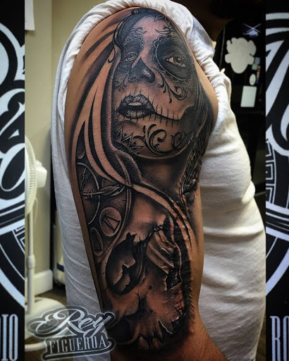 Explore confederate flag tattoo ideas, creative tattoo ideas in Marietta, available at Royal Ink Studio