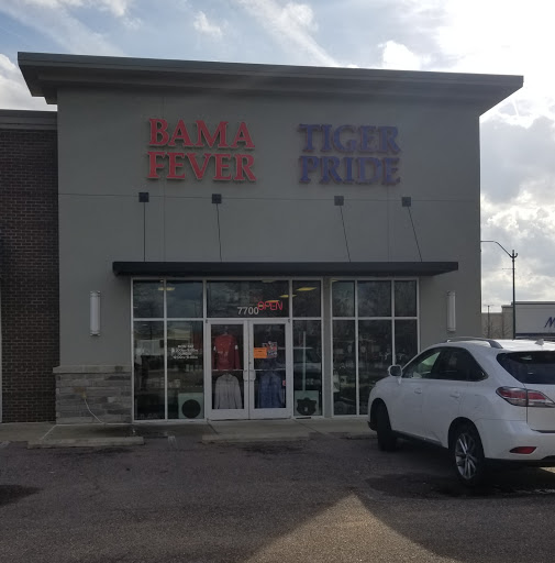 Clothing Store «Bama Fever Tiger Pride», reviews and photos, 7700 Eastchase Pkwy, Montgomery, AL 36117, USA