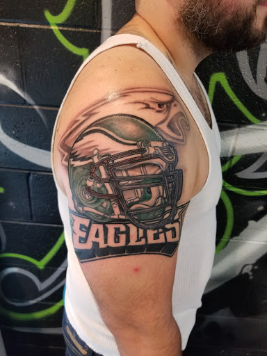 Explore mexican eagle tattoo ideas, creative tattoo ideas in Burlington, available at Mr Tattoos & Piercing