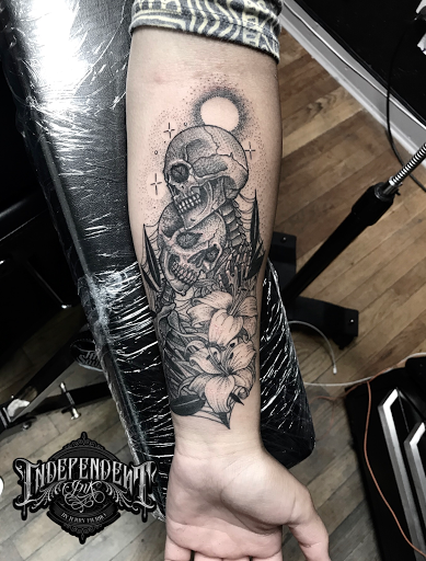 Explore letter m tattoo ideas, creative tattoo ideas in Silver City, available at Independent Ink Tattoo