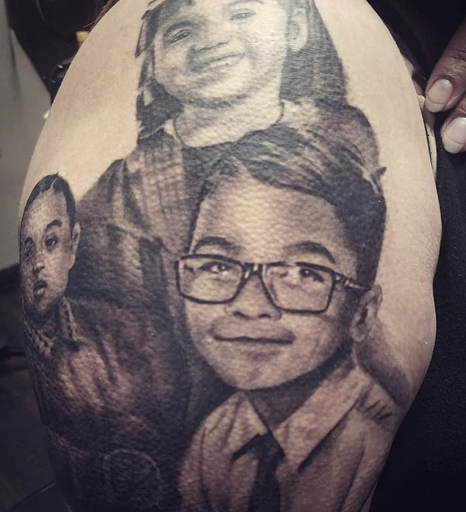 Explore iron sharpens iron tattoo ideas, creative tattoo ideas in San Antonio, available at Firme Copias Tattoo Studio