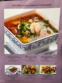 Restaurant de spécialités d'Asie du Sud Thaï-Vien à Paris - menu / carte