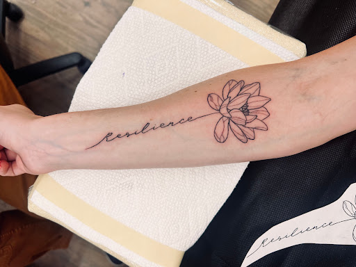 Explore afro samurai tattoo ideas, creative tattoo ideas in Durham, available at Welcome Tattoo