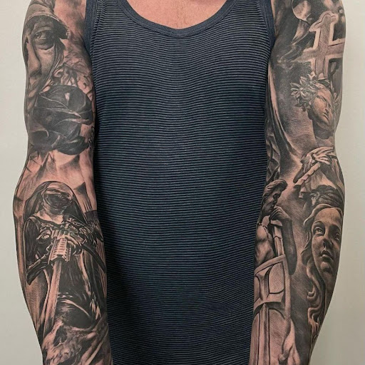 Explore women arm tattoo ideas, creative tattoo ideas in South Gate, available at Modern Ink Tattoo & Piercing Studio