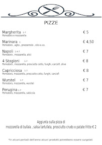Locanda Della Mercanzia à Castiglione del Lago menu