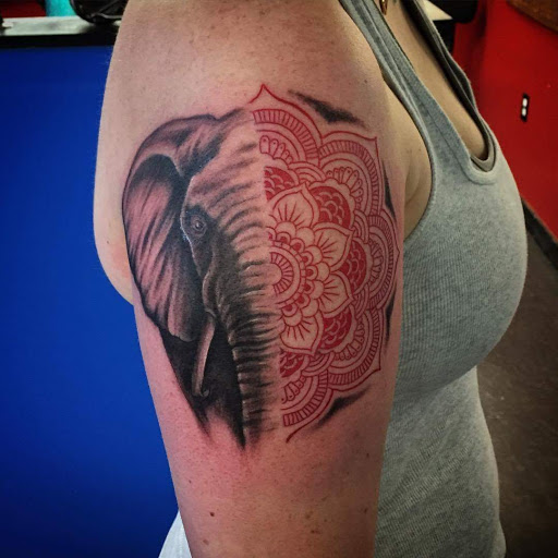 Explore ear tattoo ideas, creative tattoo ideas in Brandon, available at Soul Reflections