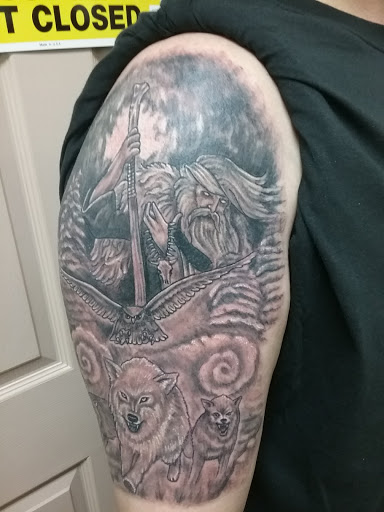 Explore name chris tattoo ideas, creative tattoo ideas in Conway, available at Envisions Ink