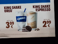 Burger King à Braunschweig carte