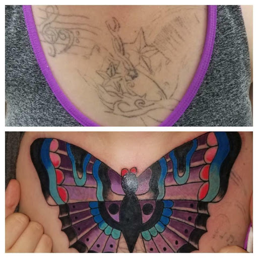 Explore arm tattoo ideas for women, creative tattoo ideas in Columbus, available at Above All Tattoos LLC