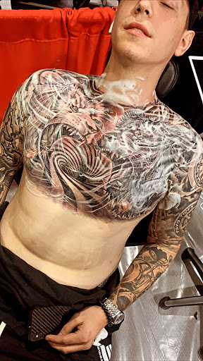 Explore small frog tattoo ideas, creative tattoo ideas in Springfield, available at Triumph Tattoo