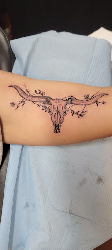 Explore love music tattoo ideas, creative tattoo ideas in Dripping Springs, available at Hill Country Arts Piercings And Tattoos