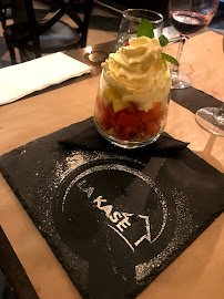 Panna cotta du Restaurant français La Kase - Restaurant La Rochelle - n°14