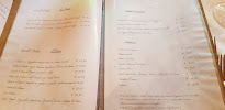 Menu / carte de Antica Trattoria alle Viole à Gradisca d'Isonzo