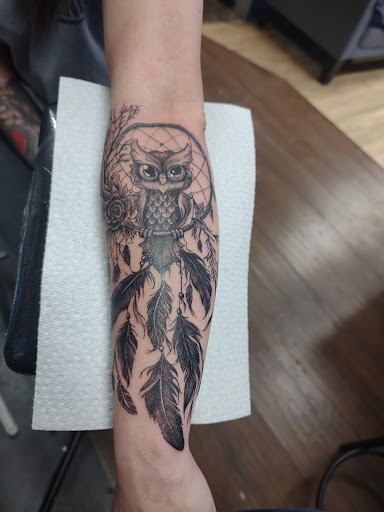Explore tokyo ghoul tattoo ideas, creative tattoo ideas in Lubbock, available at Sinners & Saints Art Company