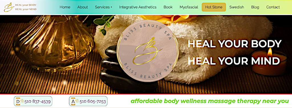 Bliss Beauty Spa Bay Area 94806